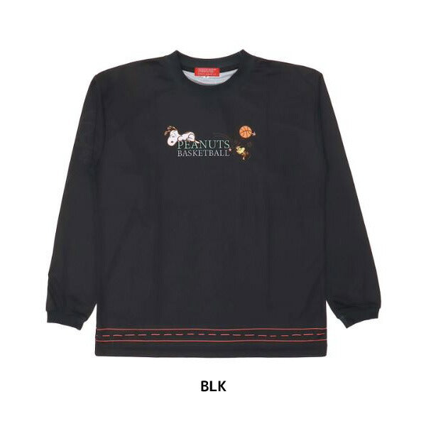 【ショップ限定エントリーでさらに+9倍】【ネコポス送料無料】オンザコートOnthecourtバスケットボールゲームシャツ昇華ロングスリーブシャツPNU6630PEANUTSスヌーピー長袖ロングTシャツ