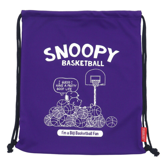 【ネコポス送料無料】PEANUTSピーナッツバスケットボールランドリーバッグPNUA-0040