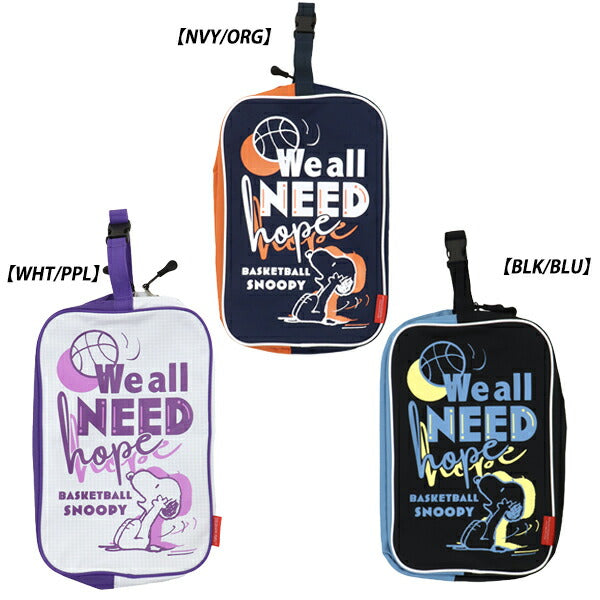 オンザコートONTHECOURTシューズケースバスケットボールPEANUTSスヌーピーPNUA0048