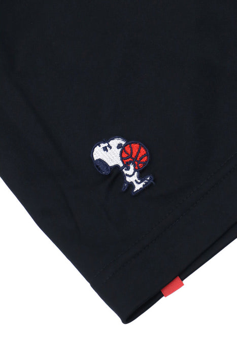 オンザコートバスケットボールゲームパンツPEANUTSピーナッツキャラクタースヌーピーバギーパンツショートパンツメンズ