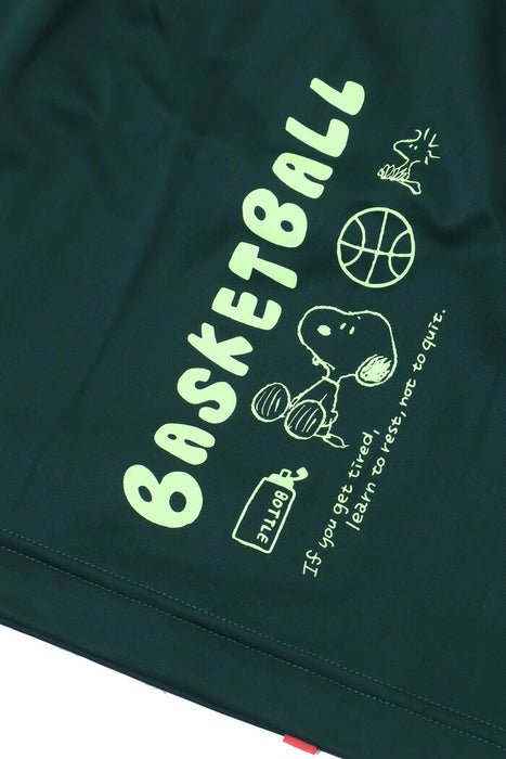 オンザコートバスケットボールゲームパンツPEANUTSピーナッツキャラクタースヌーピーバギーパンツショートパンツメンズ