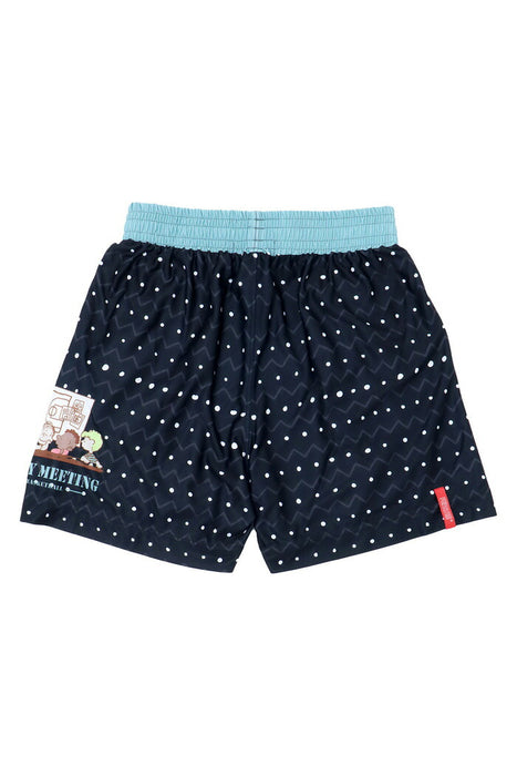 オンザコートバスケットボールゲームパンツPEANUTSピーナッツキャラクタースヌーピー昇華バギーパンツショートパンツ