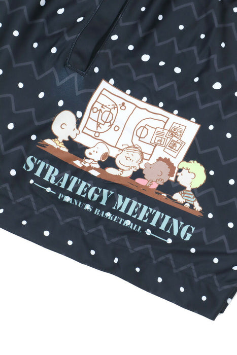 オンザコートバスケットボールゲームパンツPEANUTSピーナッツキャラクタースヌーピー昇華バギーパンツショートパンツ