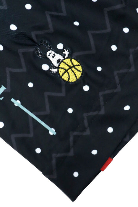 オンザコートバスケットボールゲームパンツPEANUTSピーナッツキャラクタースヌーピー昇華バギーパンツショートパンツ