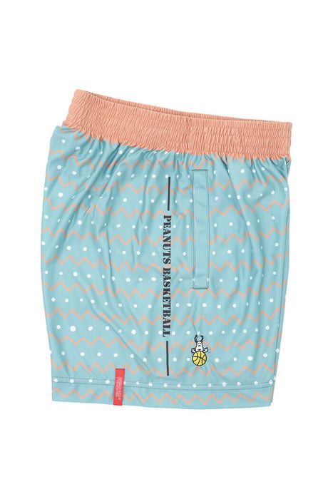 オンザコートバスケットボールゲームパンツPEANUTSピーナッツキャラクタースヌーピー昇華バギーパンツショートパンツ