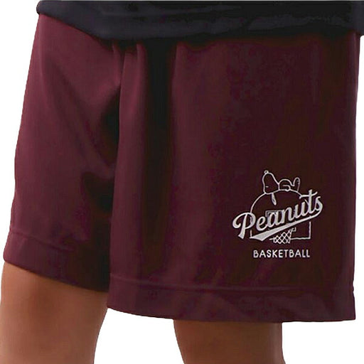 オンザコートバスケットボールバスケットパンツバスパンバギーパンツメンズレディースピーナッツスヌーピー中学高校部活動練習着PNUP-8506