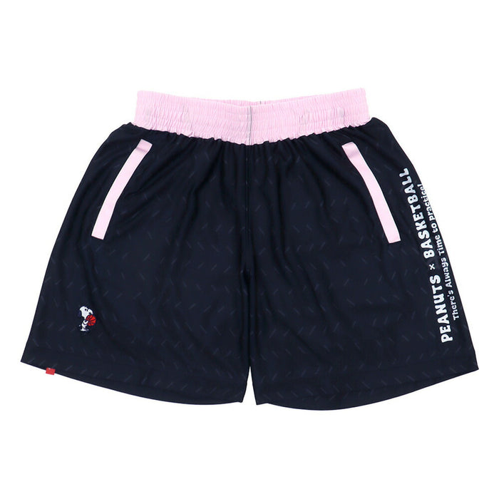 PEANUTSピーナッツバスケットボール昇華バギーパンツポケット付ハーフパンツショートパンツPNUP-8711