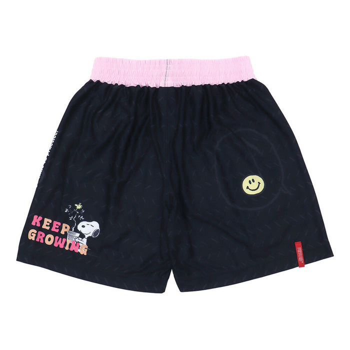 PEANUTSピーナッツバスケットボール昇華バギーパンツポケット付ハーフパンツショートパンツPNUP-8711