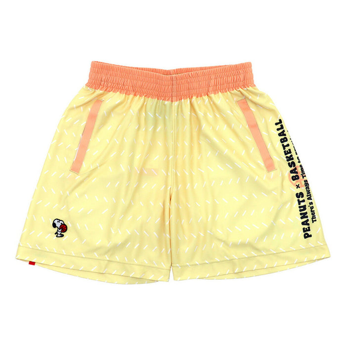 PEANUTSピーナッツバスケットボール昇華バギーパンツポケット付ハーフパンツショートパンツPNUP-8711
