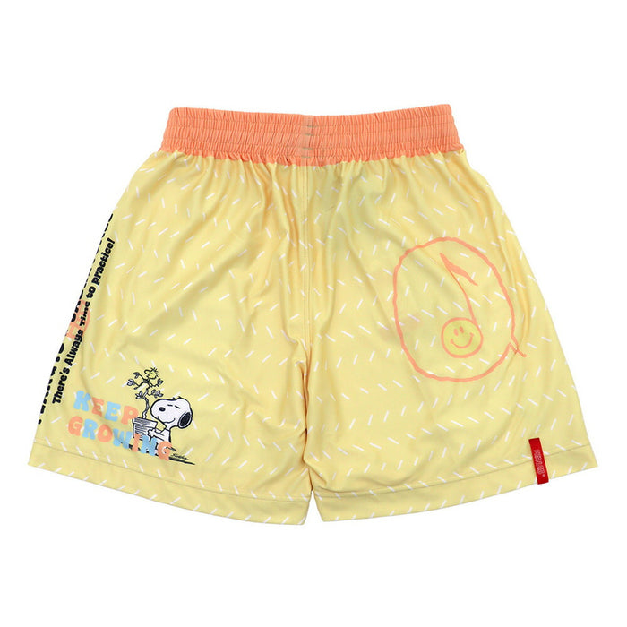 【ショップ限定エントリーでさらに+9倍】PEANUTSピーナッツバスケットボール昇華バギーパンツポケット付ハーフパンツショートパンツPNUP-8711