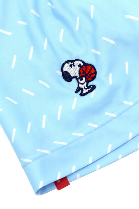 PEANUTSピーナッツバスケットボール昇華バギーパンツポケット付ハーフパンツショートパンツPNUP-8711