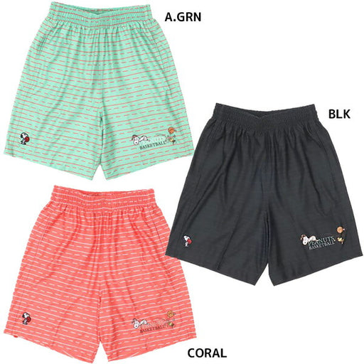 【ショップ限定エントリーでさらに+9倍】オンザコートOnthecourtバスケットボールゲームパンツ昇華バギーパンツPNUP8630PEANUTSスヌーピーハーフパンツ