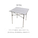 ピースパークpeaceparkアルミテーブルPP0250サッカーアウトドア折り畳みテーブル70×68.5×68.5cmシルバーキャンプピクニックスポーツ観戦