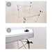 ピースパークpeaceparkアルミテーブルPP0250サッカーアウトドア折り畳みテーブル70×68.5×68.5cmシルバーキャンプピクニックスポーツ観戦