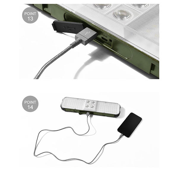 ピースパークpeaceparkハイルーメンソーラーライトPP0355KHサッカーアウトドアスタンドライトAC&ソーラー充電キャンプスポーツ観戦カーキ