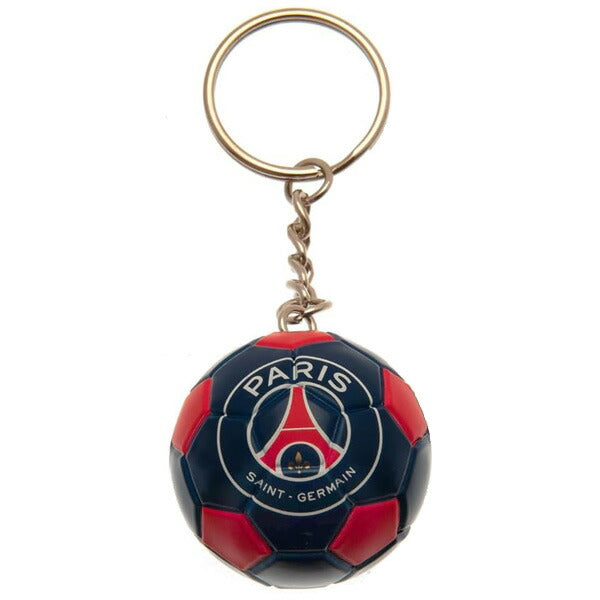 【ネコポス対応可】パリサンジェルマンオフィシャルボール型キーリングPSG_FOOTBALL_KEYRINGサッカー直径35mmサポーターグッズキーホルダーネイビー