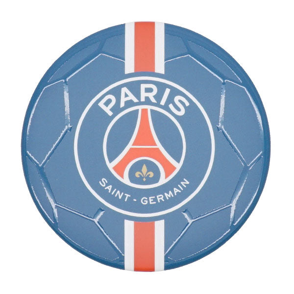 【ショップ限定エントリーでさらに+9倍】【ネコポス対応可】パリサンジェルマンオフィシャルPSGでか缶マグネットPSG35627サッカー直径約8cmサポーターグッズ