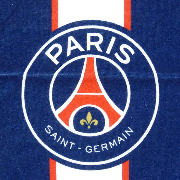 【ショップ限定エントリーでさらに+9倍】【ネコポス送料無料】パリサンジェルマンオフィシャルフェイスタオルNo.7エンバペPSG53261サッカーサポーターグッズ25×82cmネイビー