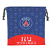 【ネコポス対応可】パリサンジェルマンオフィシャル巾着袋PSG54718サッカーリーグアンサポーターグッズ