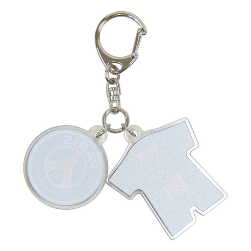 【ネコポス対応可】パリサンジェルマンオフィシャルアクリル2連チャームキーホルダーPSG54724サッカーリーグアンサポーターグッズアクセサリー