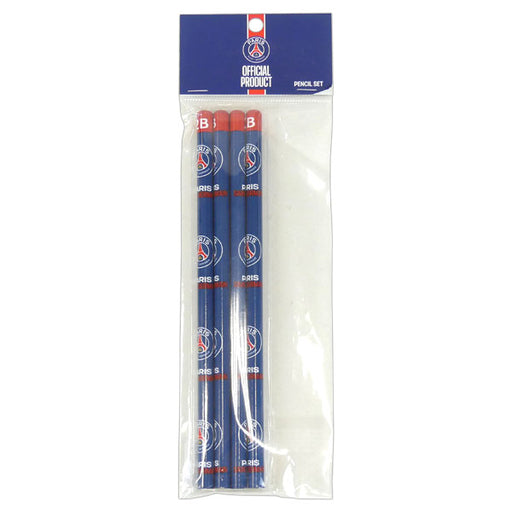 【ネコポス対応可】パリサンジェルマンオフィシャル鉛筆4本セットPSG54906サッカーリーグアンサポーターグッズ