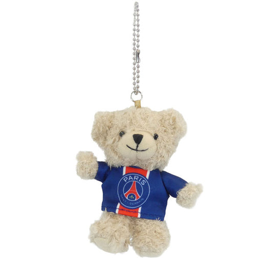 【ネコポス対応可】パリサンジェルマンベアキーチェーンPSG88046サッカーPSGぬいぐるみキーホルダー