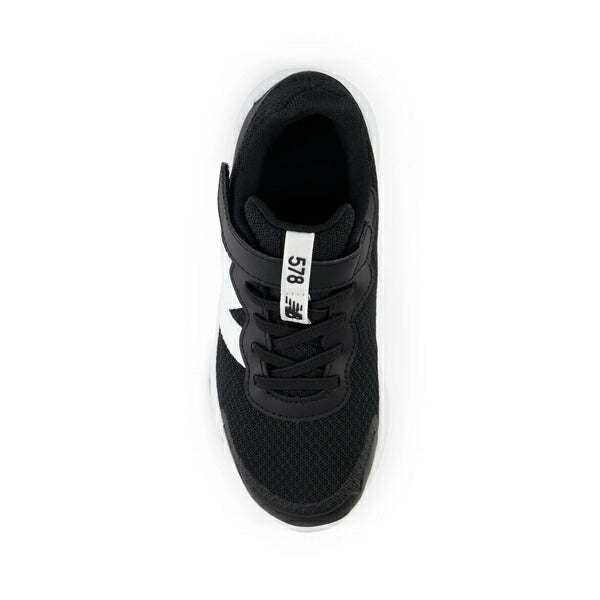 ニューバランスnewbalance578v1BungeeLaceジュニアランニングシューズラントレ通学キッズ子供用PT578-BK