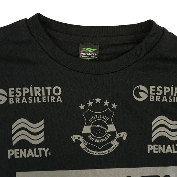 【ショップ限定エントリーでさらに+9倍】【ネコポス送料無料】ペナルティPENALTY長袖プラTシャツPTF4534サッカーフットサル練習着プラクティスシャツメンズ