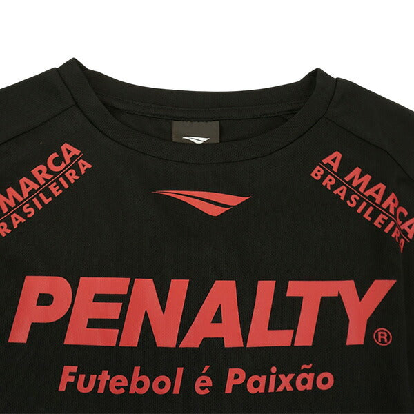 【ネコポス対応可】ペナルティPENALTYジュニアロングプラシャツキッズPTF6424Jサッカーフットサルプラクティスシャツ長袖練習着子供用