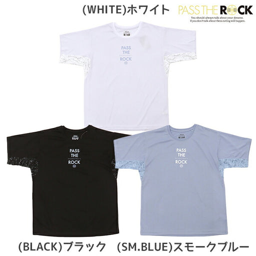 【ネコポス送料無料】PASSTHEROOKパスザロックバスケットボールメンズTシャツ半袖PTR-1718