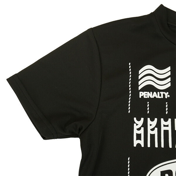 【ショップ限定エントリーでさらに+9倍】【ネコポス送料無料】ペナルティPENALTYジュニアJRハイス・プラTシャツPUS5026Jサッカーフットサルプラクティスシャツ練習着子供用