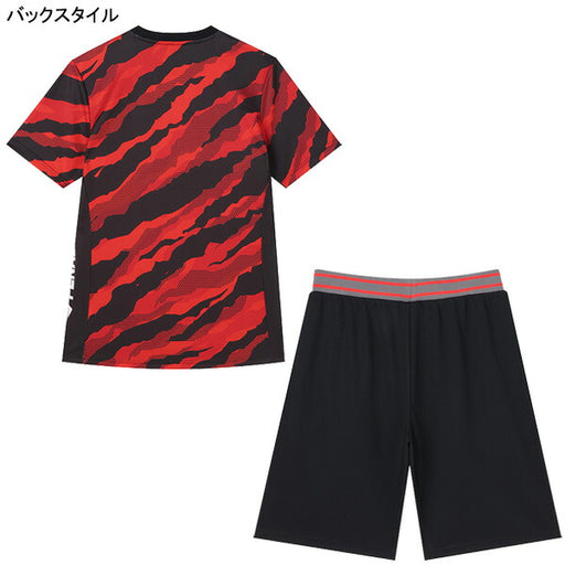 【上下セット】ペナルティPENALTYPNFCプレマッチシャツショーツ上下PUS6032-PPS6033サッカーフットサルプラシャツプラパン練習着メンズ