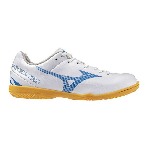 モナルシーダNEOSALACLUBINミズノmizunoQ1GA242825ホワイトブルーフットサルシューズインドア室内用