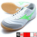 モレリアサラPROINミズノmizunoQ1GA251337ホワイトグリーンフットサルシューズインドア室内用