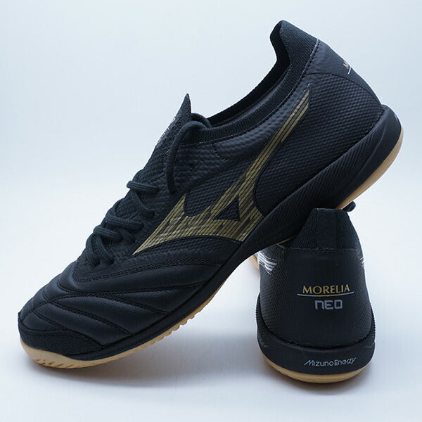モレリアネオSALAβJAPANINミズノmizunoQ1GA254050ブラックフットサルシューズインドア室内用