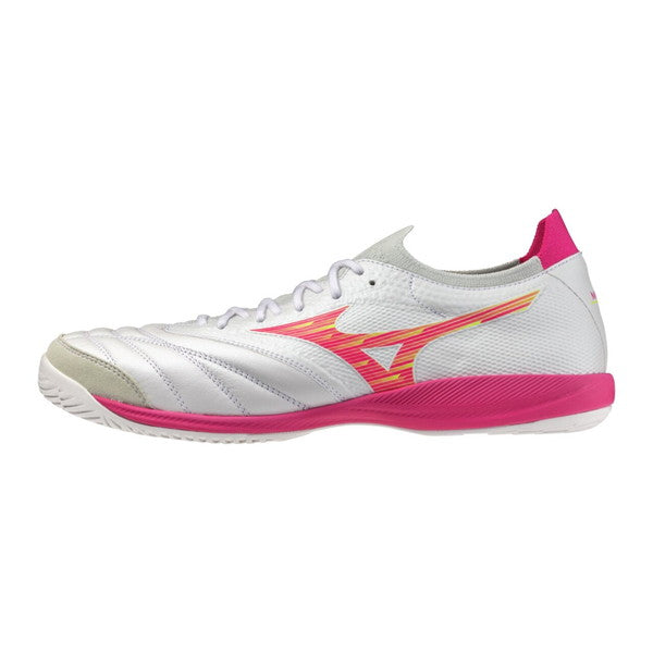 モレリアネオサラベータJPINミズノmizunoQ1GA264064ホワイトピンクフットサルシューズインドア室内用