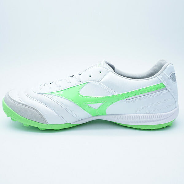 モレリアサラELITETFミズノmizunoQ1GB251237ホワイトグリーンフットサルシューズ屋外用