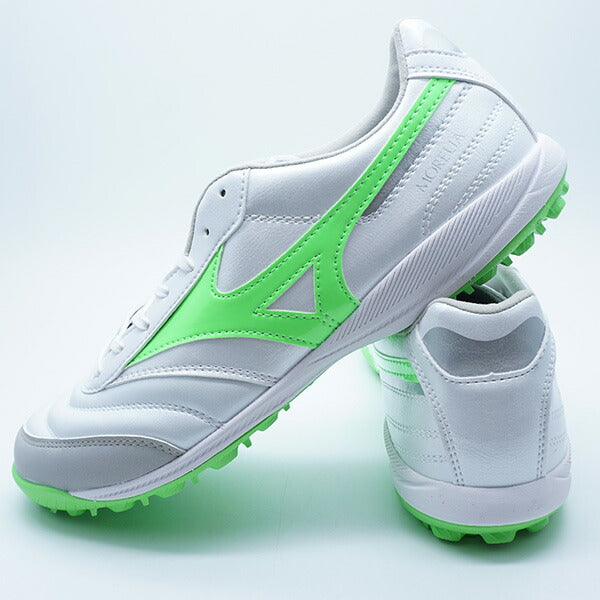 【ショップ限定エントリーでさらに+9倍】モレリアサラPROTFミズノmizunoQ1GB251337ホワイトグリーンフットサルシューズ屋外用