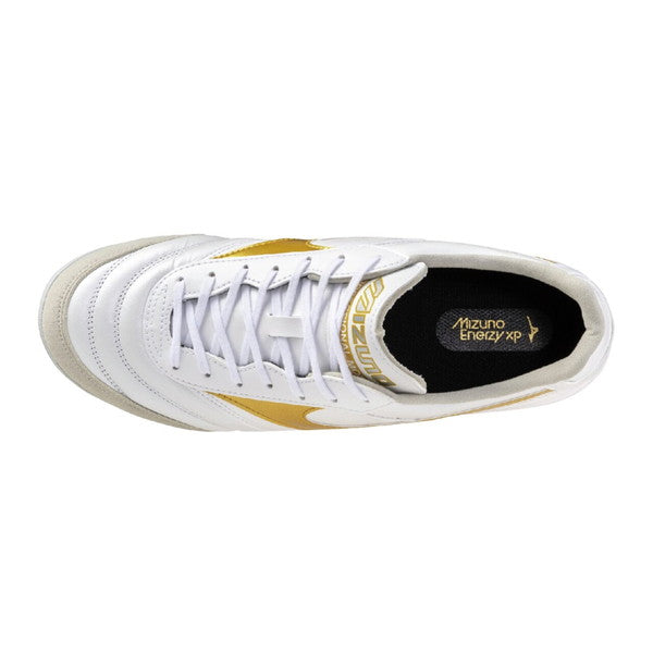 モレリアサラELITETFミズノmizunoQ1GB261250ホワイト/ゴールドサッカートレーニングシューズ