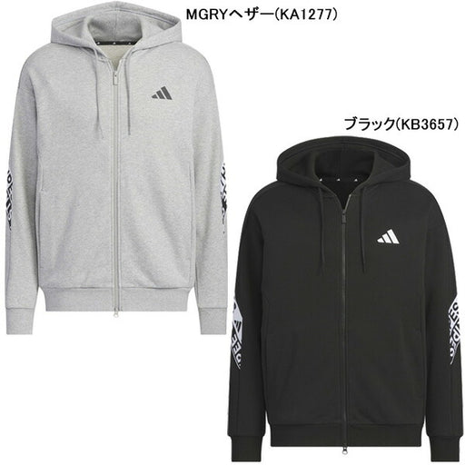 アディダスadidasMWORDスウェットフルジップパーカーQD549サッカーフットサルカジュアルルーズフィットメンズ