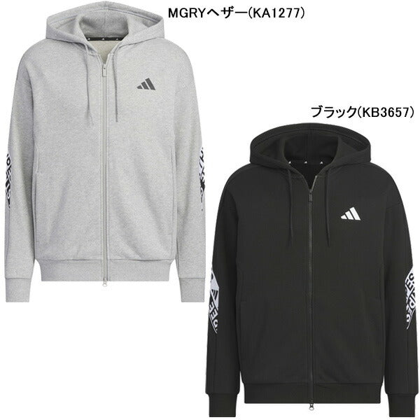 アディダスadidasMWORDスウェットフルジップパーカーQD549サッカーフットサルカジュアルルーズフィットメンズ