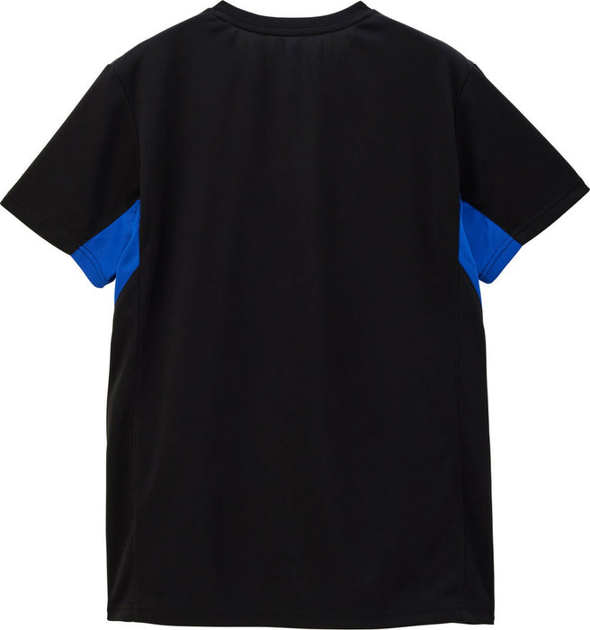 【ショップ限定エントリーでさらに+9倍】【ネコポス送料無料】lecoqsportifルコックスポルティフテニスメンズグラデーションゲームシャツユニフォームシャツトップス半袖速乾QTMXJA03