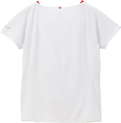 【ショップ限定エントリーでさらに+9倍】【ネコポス送料無料】lecoqsportifルコックスポルティフテニスゲームシャツレディース女性AILEFORMEエールフォルム半袖吸汗速乾QTWXJA02