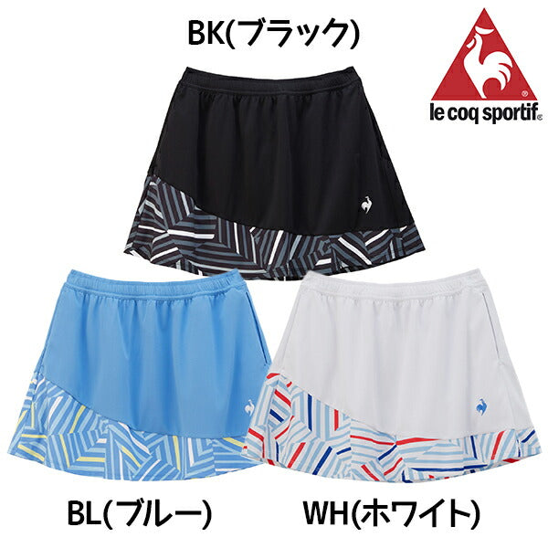 lecoqsportifルコックスポルティフテニスレディース女性グラフィックゲームスコートUVカットJTA公認QTWXJE02