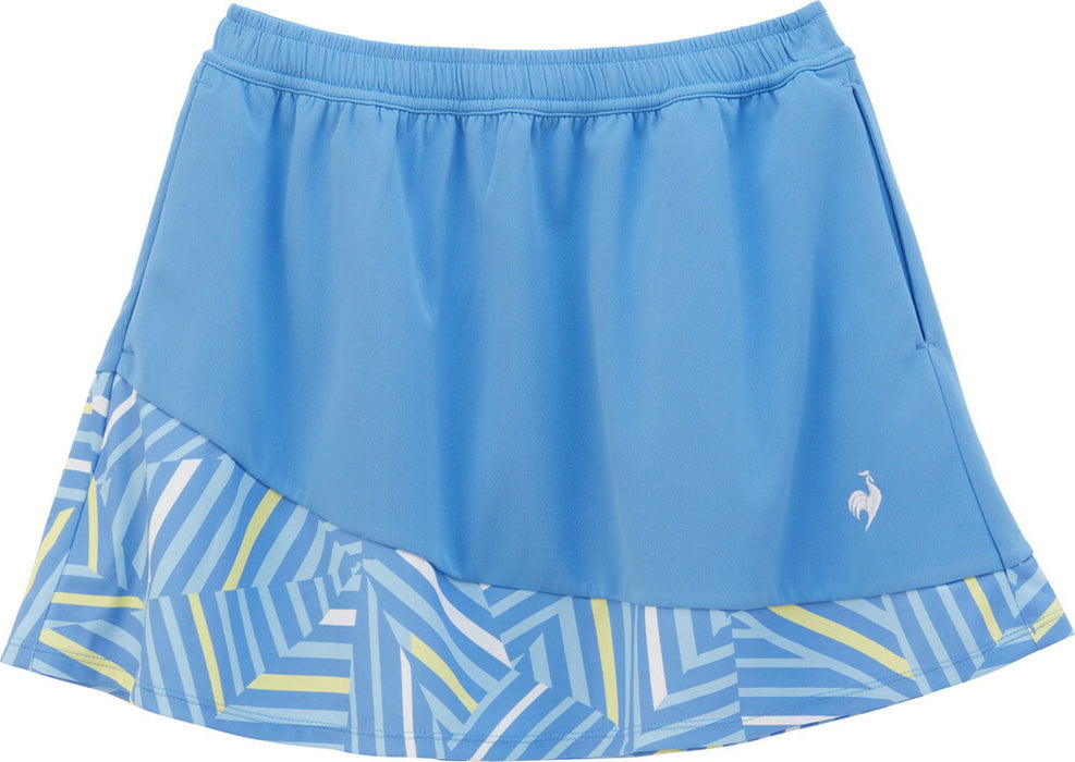 【ショップ限定エントリーでさらに+9倍】lecoqsportifルコックスポルティフテニスレディース女性グラフィックゲームスコートUVカットJTA公認QTWXJE02