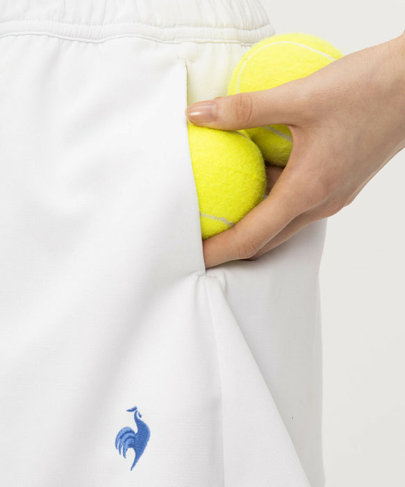 【ショップ限定エントリーでさらに+9倍】lecoqsportifルコックスポルティフテニスレディース女性グラフィックゲームスコートUVカットJTA公認QTWXJE02