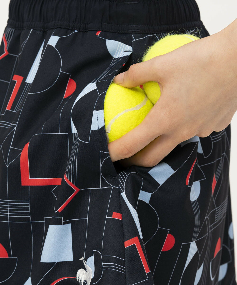 【ショップ限定エントリーでさらに+9倍】lecoqsportifルコックスポルティフテニススコートレディースリバーシブルゲームスコートUVカットJTA公認試合練習QTWXJE04