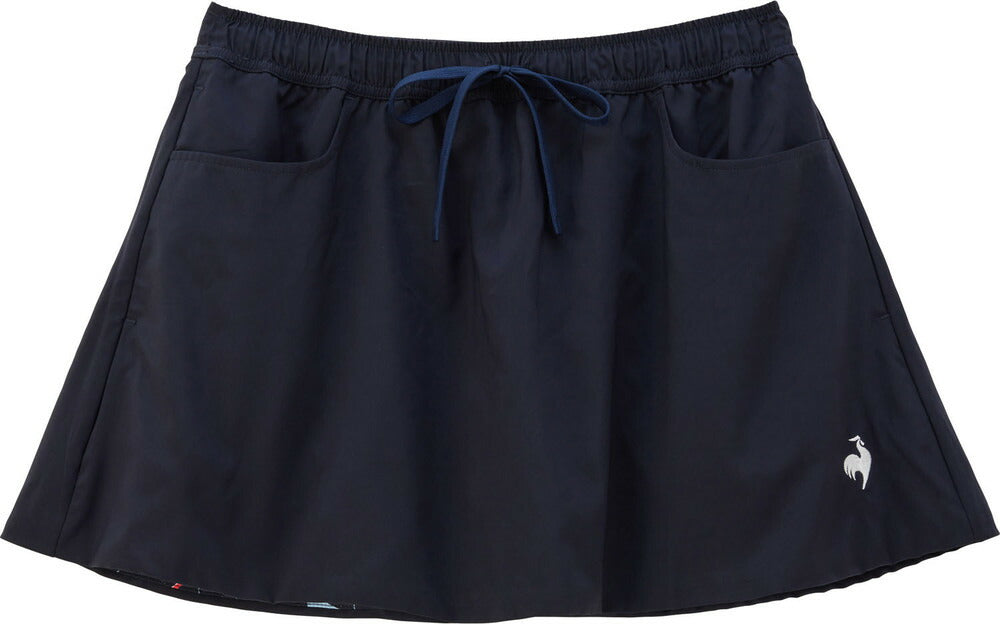 【ショップ限定エントリーでさらに+9倍】lecoqsportifルコックスポルティフテニススコートレディースリバーシブルゲームスコートUVカットJTA公認試合練習QTWXJE04