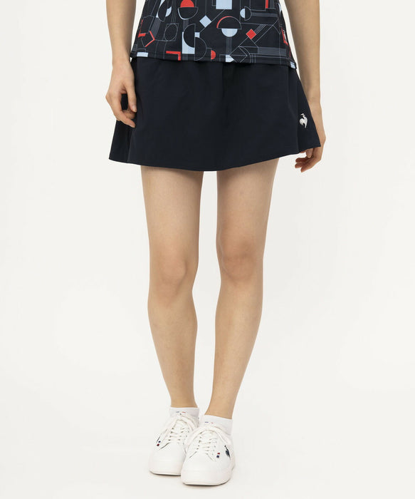 【ショップ限定エントリーでさらに+9倍】lecoqsportifルコックスポルティフテニススコートレディースリバーシブルゲームスコートUVカットJTA公認試合練習QTWXJE04