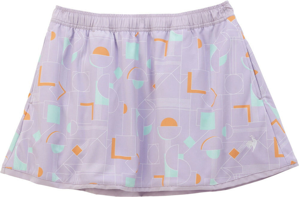 【ショップ限定エントリーでさらに+9倍】lecoqsportifルコックスポルティフテニススコートレディースリバーシブルゲームスコートUVカットJTA公認試合練習QTWXJE04